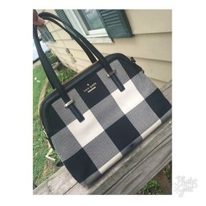Kate Spade Gingham Purse